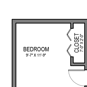 1 BR 1 Bath 1 BR 1 Bath